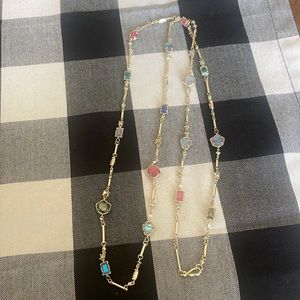 Kendra Scott long statement necklace